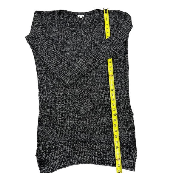 BP. Long Black/White Knit Sweater Pullover Jumper M - Picture 9 of 9